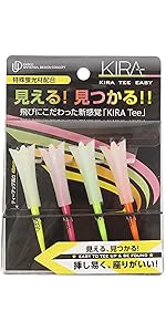 (未使用･未開封品)　キャスコ(Kasco) ゴルフ ティー KIRA ドライブティー70 v1yptgt kasco キャスコ KIRA ドライブティー70 (4本入り) 【メール便